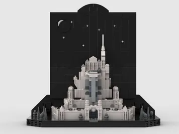 Thumbnail 8 of 10 for Night Falls on Minas Tirith - Alternate Build Of 21066 New York City: The Big Apple