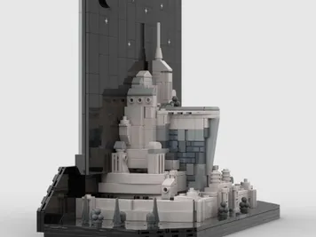 Thumbnail 9 of 10 for Night Falls on Minas Tirith - Alternate Build Of 21066 New York City: The Big Apple