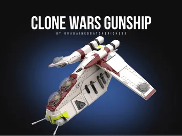 Thumbnail 1 of 3 for Clone Wars Republic Gunship