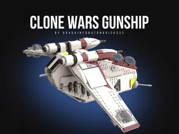 Thumbnail 2 of 3 for Clone Wars Republic Gunship