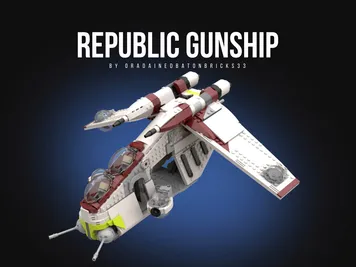 Thumbnail 1 of 3 for Republic Gunship