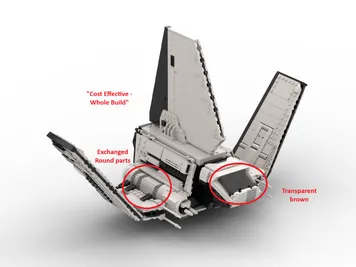 Thumbnail 10 of 10 for ISB Shuttle - 75459 Imperial Lambda modification