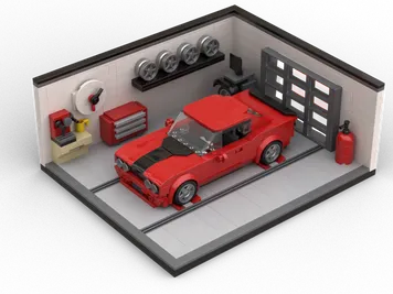 Thumbnail 2 of 2 for Speed Champions Garage