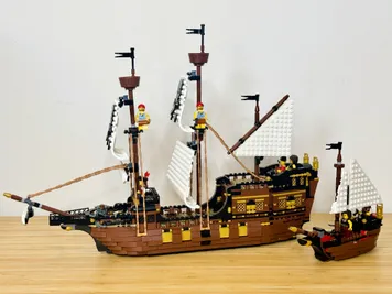 Thumbnail 2 of 10 for Fortune's Revenge - Alternate Build of 2 x 31387 Iconic Pirate Ship