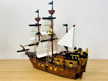 Thumbnail 4 of 10 for Fortune's Revenge - Alternate Build of 2 x 31387 Iconic Pirate Ship