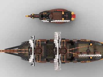 Thumbnail 10 of 10 for Fortune's Revenge - Alternate Build of 2 x 31387 Iconic Pirate Ship