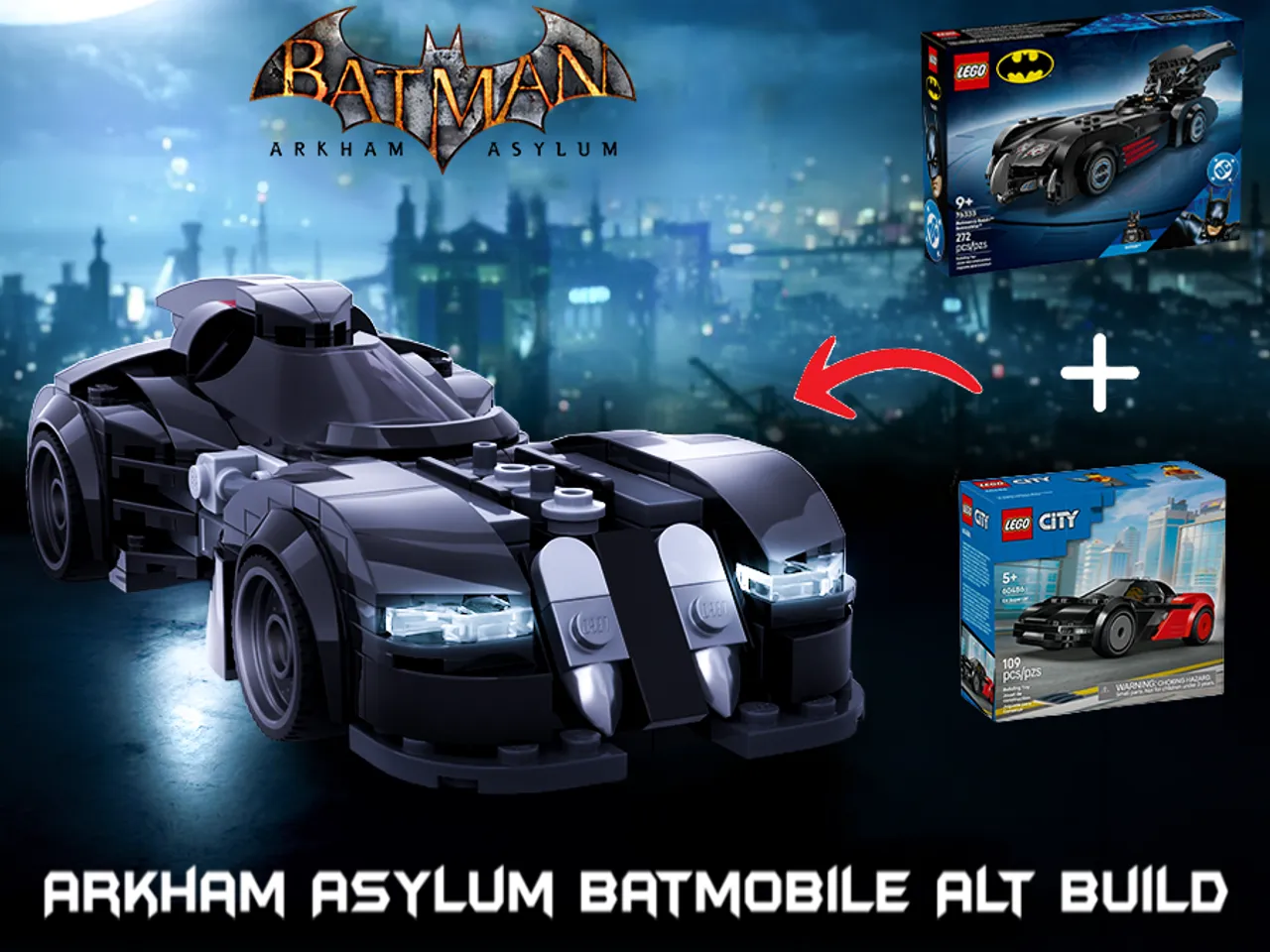 Preview image for Arkham Asylum Batmobile Alt Build