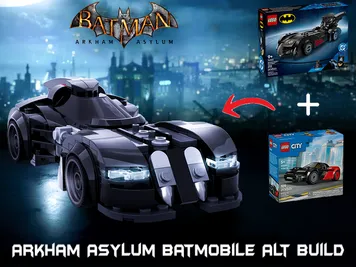Thumbnail 1 of 4 for Arkham Asylum Batmobile Alt Build