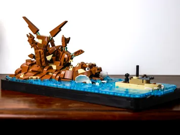 Thumbnail 2 of 6 for Godzilla Minus One Boat Diorama