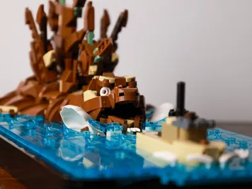 Thumbnail 3 of 6 for Godzilla Minus One Boat Diorama