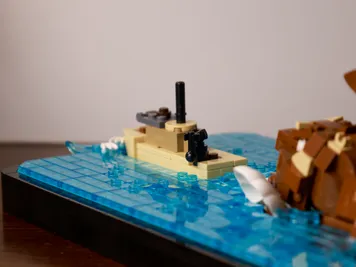 Thumbnail 5 of 6 for Godzilla Minus One Boat Diorama