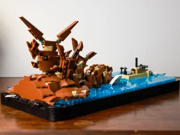 Thumbnail 4 of 6 for Godzilla Minus One Boat Diorama