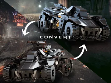 Thumbnail 2 of 6 for Arkham Knight Bat-Mobile with Battle Mode