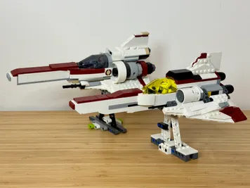 Thumbnail 6 of 10 for Colonial Viper - Alternate Build of 75432 V-19 Torrent Starfighter
