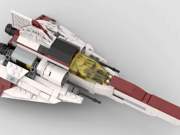 Thumbnail 9 of 10 for Colonial Viper - Alternate Build of 75432 V-19 Torrent Starfighter