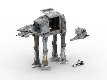 Thumbnail 1 of 6 for Remnant AT-AT Weathering and Accuracy | modification 75454