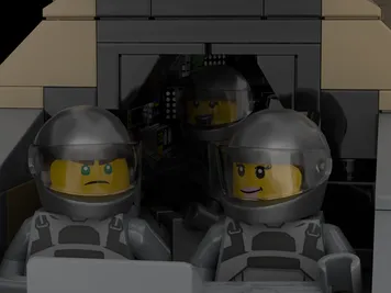 Thumbnail 4 of 5 for Battlestar Galactica Colonial Raptor