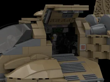 Thumbnail 3 of 5 for Battlestar Galactica Colonial Raptor
