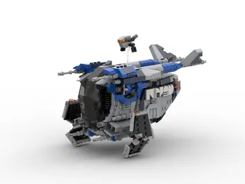 Thumbnail 1 of 8 for Republic / Imperial LA-AT/le police gunship