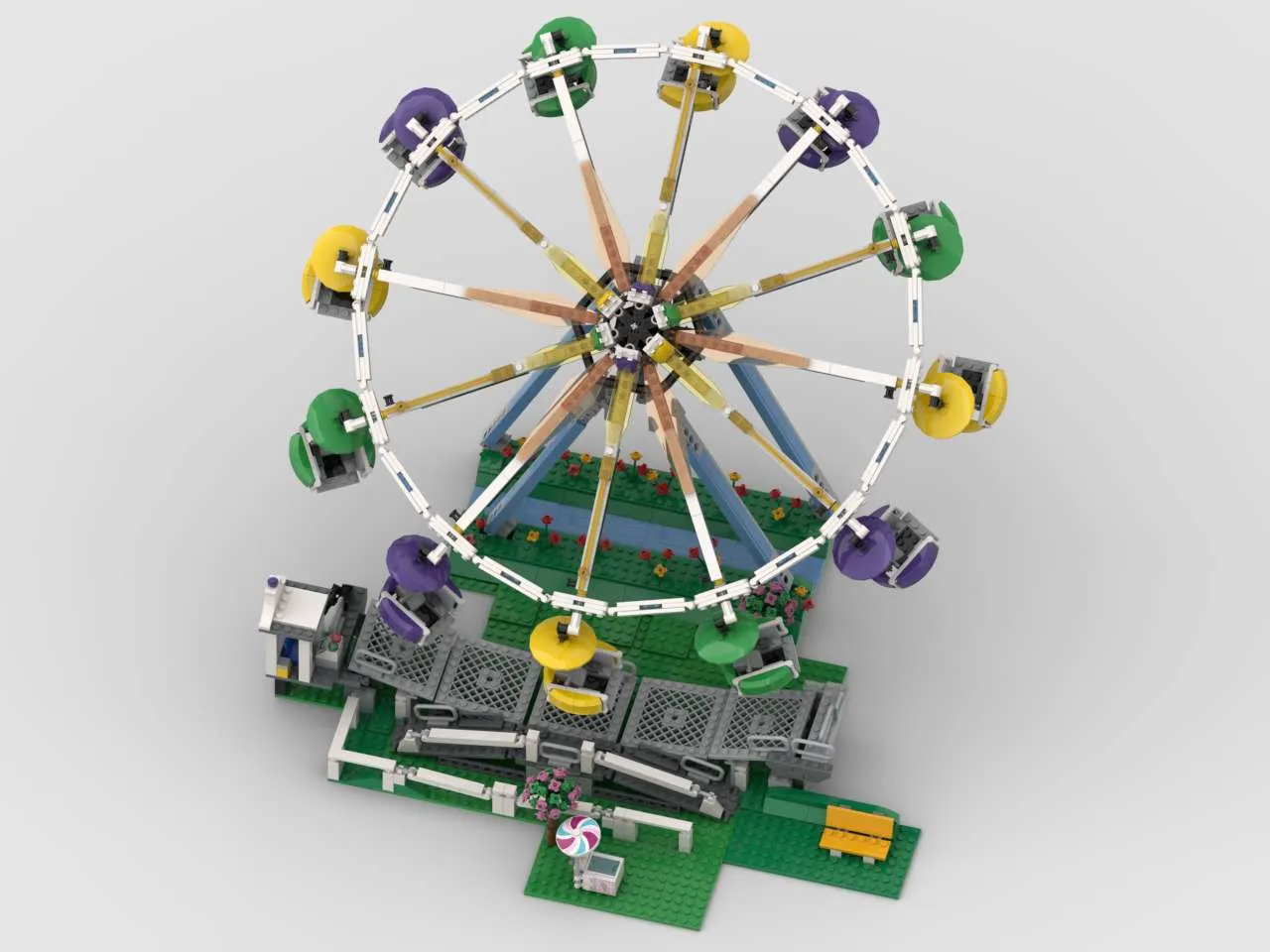 Preview image for Fairground Paratrooper ride (alt build of 10247)