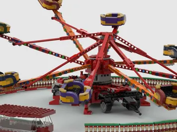 Thumbnail 2 of 8 for Fairground Octopus ride