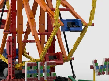 Thumbnail 4 of 10 for Fairground Ferris Wheel