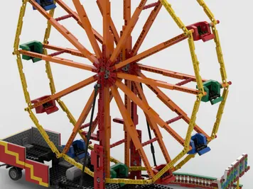 Thumbnail 5 of 10 for Fairground Ferris Wheel