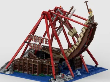 Thumbnail 1 of 9 for ThemePark Pirateship ride
