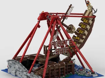 Thumbnail 5 of 9 for ThemePark Pirateship ride