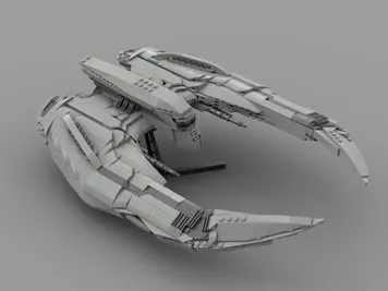 Thumbnail 3 of 3 for stand for Cylon Raider