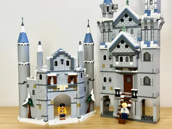 Thumbnail 4 of 10 for Winter Castle - Alternate Build of 2 x 75645 Battle of Drum Castle