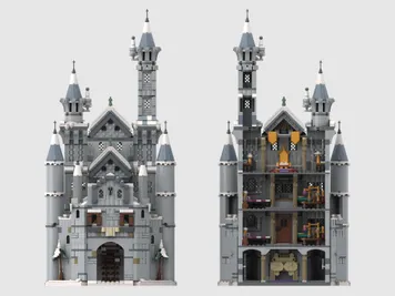 Thumbnail 6 of 10 for Winter Castle - Alternate Build of 2 x 75645 Battle of Drum Castle