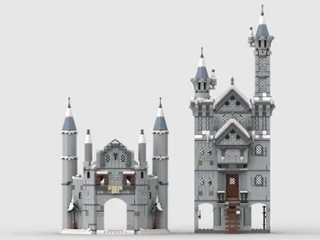 Thumbnail 7 of 10 for Winter Castle - Alternate Build of 2 x 75645 Battle of Drum Castle