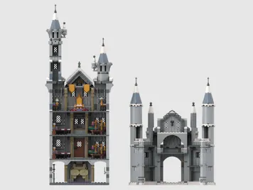 Thumbnail 8 of 10 for Winter Castle - Alternate Build of 2 x 75645 Battle of Drum Castle