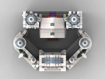 Thumbnail 9 of 10 for Winter Castle - Alternate Build of 2 x 75645 Battle of Drum Castle