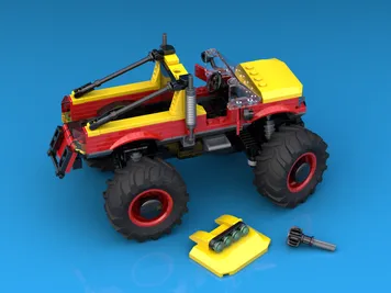 Thumbnail 7 of 9 for Monster Truck V1