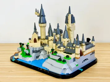 Thumbnail 5 of 10 for Mini Hogwarts Castle: Expanded Edition - Alternate Build of 2 x 40975