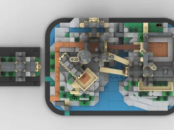 Thumbnail 10 of 10 for Mini Hogwarts Castle: Expanded Edition - Alternate Build of 2 x 40975