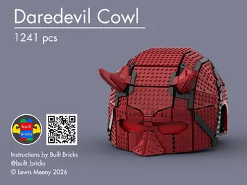 Thumbnail 1 of 3 for Wearable Daredevil Cowl