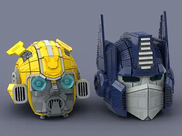Thumbnail 2 of 3 for Wearable Autobot Bumblebee Helmet