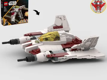 Thumbnail 1 of 10 for V-19E Super Torrent - Alternate Build of 75432 V-19 Torrent Starfighter