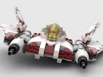 Thumbnail 8 of 10 for V-19E Super Torrent - Alternate Build of 75432 V-19 Torrent Starfighter