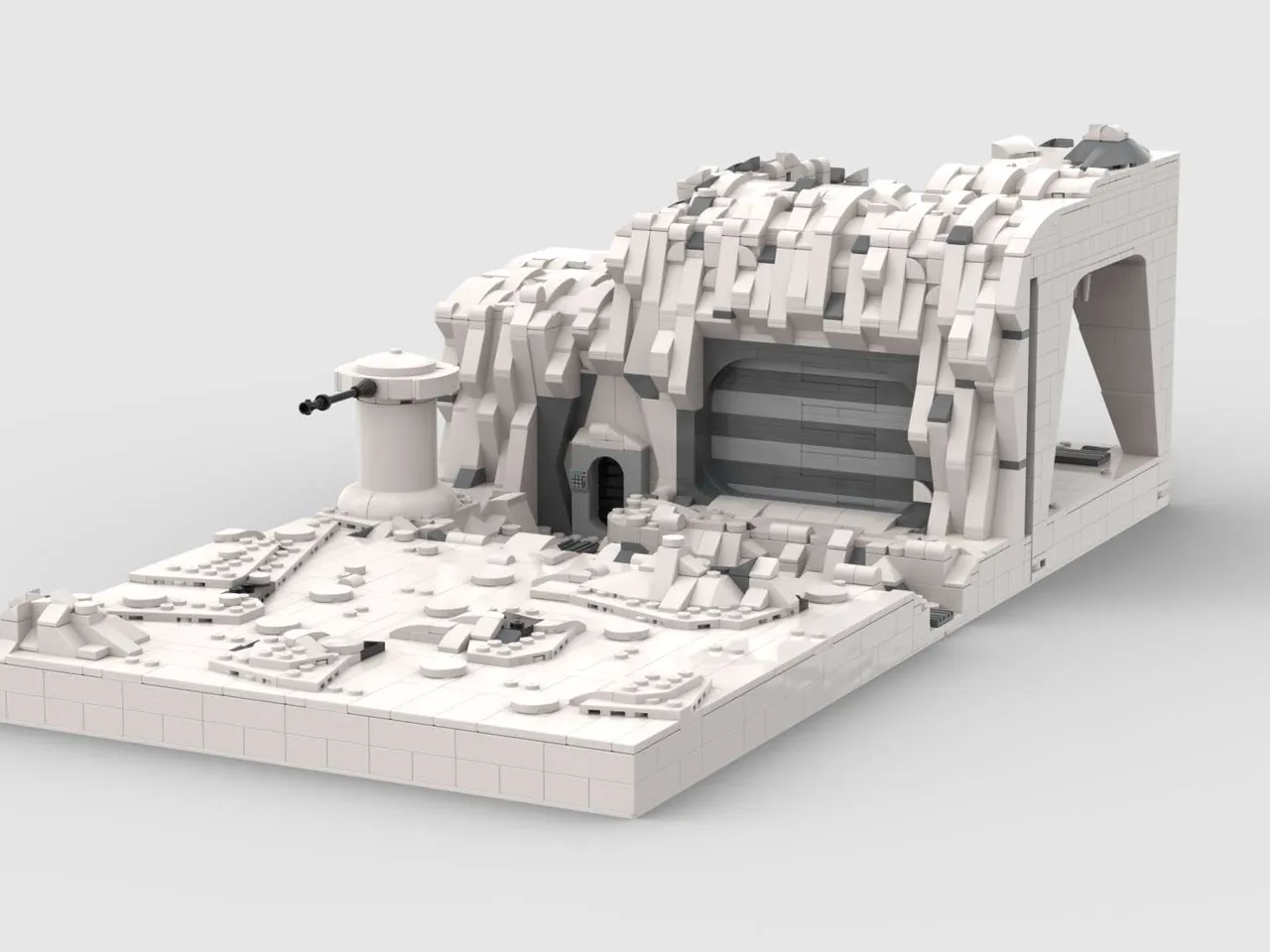 Preview image for Hoth Outpost MOC