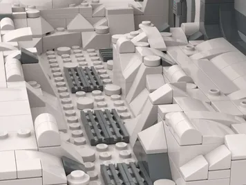 Thumbnail 7 of 10 for Hoth Outpost MOC