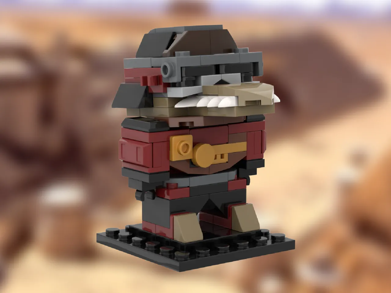 Preview image for BIDDY BLAS - BrickHeadz | Galactic Racer