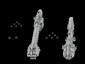 Thumbnail 7 of 9 for Imperial Patrol Frigate