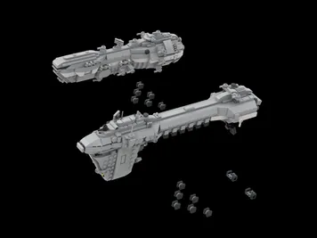 Thumbnail 8 of 9 for Imperial Patrol Frigate